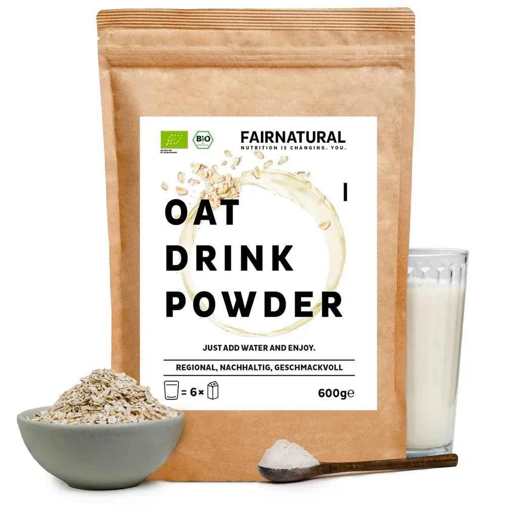 Leche de avena en polvo ecológica