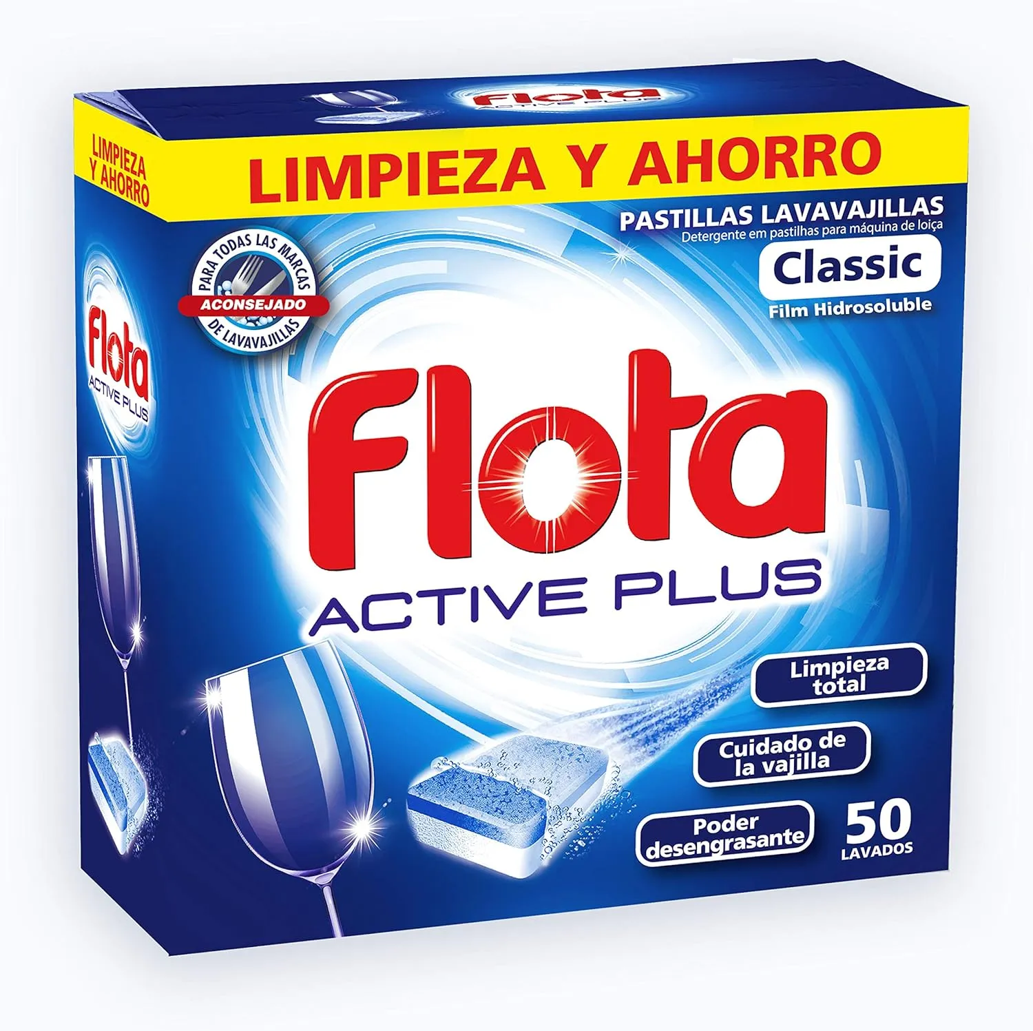 PASTILLAS LAVAVAJILLAS FLOTA 5O UDS