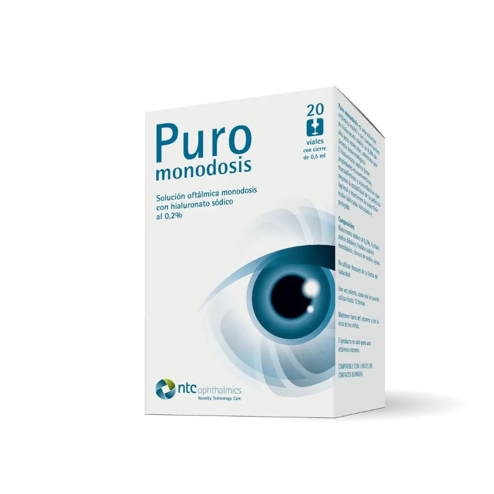 Puro Monodosis Solución Oftálmica