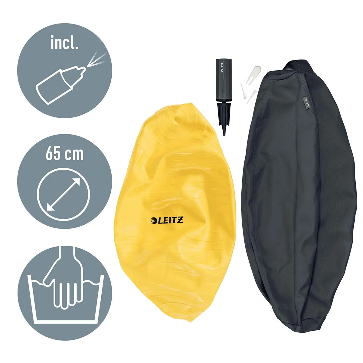 Balón ergonomico de asiento Leitz Ergo Cosy Active - Imagen 5