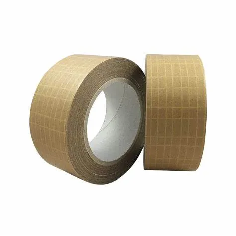 Cinta adhesiva de papel reforzada con filamentos – Caucho alta calidad 48mm x 25 mts - Imagen 3