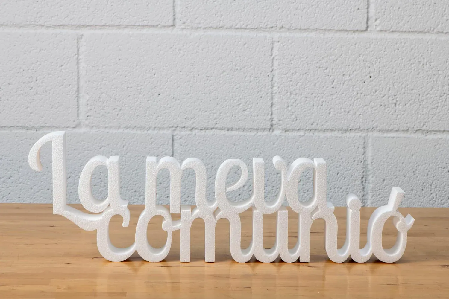 "Mi comunión" corcho porexpán - Imagen 3